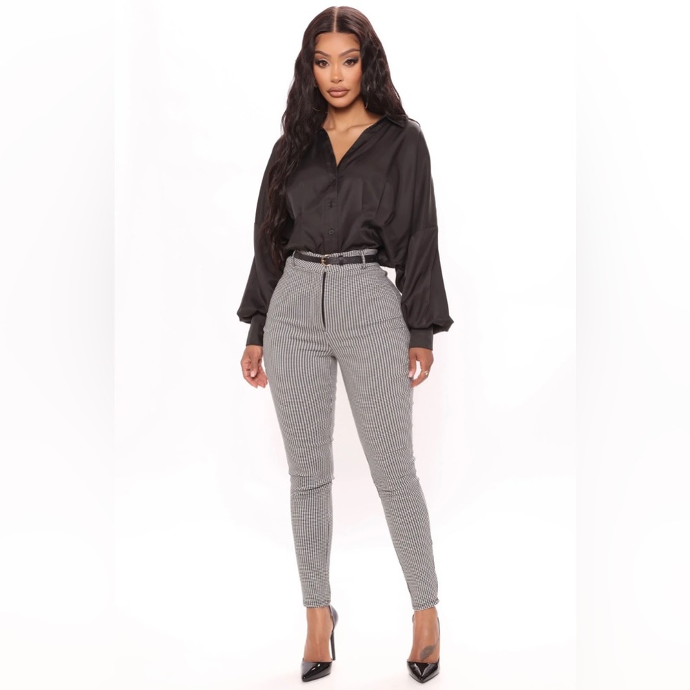 Fashion Nova Houndstooth Pants